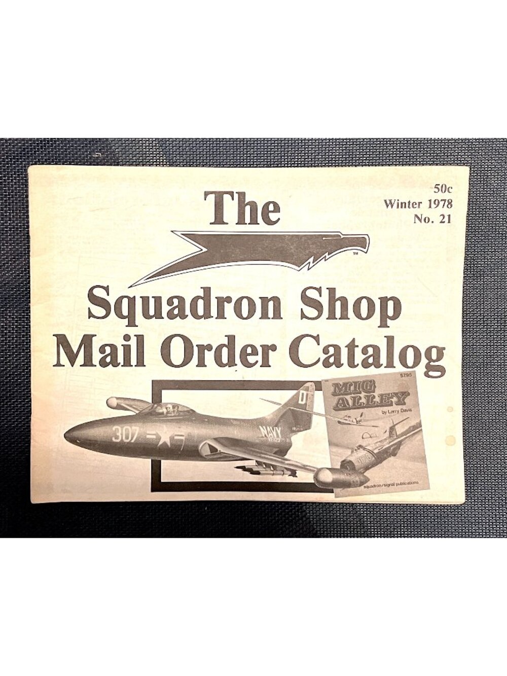 Squadron Shop Mail Order Catalog Winter 1978 No 21 Vintage Model Kits